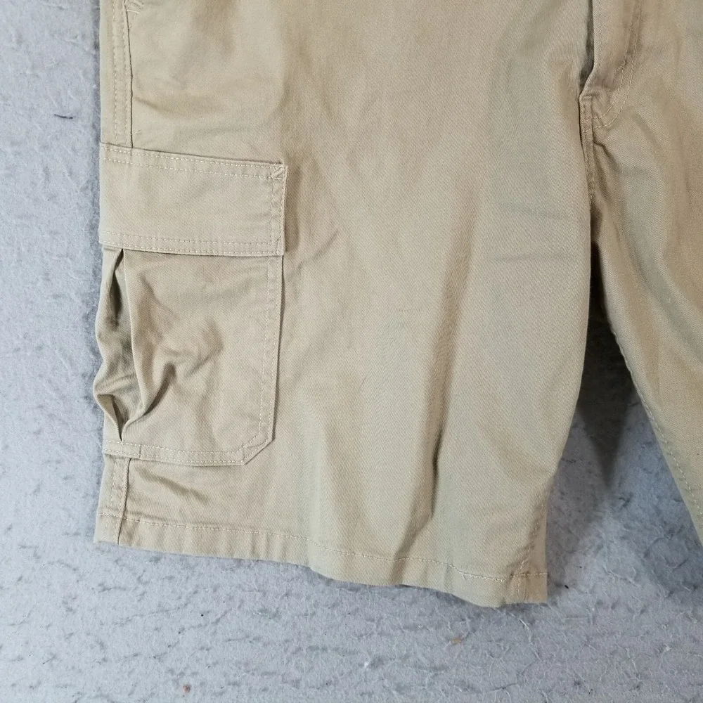 Levi's signature cargo hiking shorts men's 40 x 10 beige Flex stretch outdoor